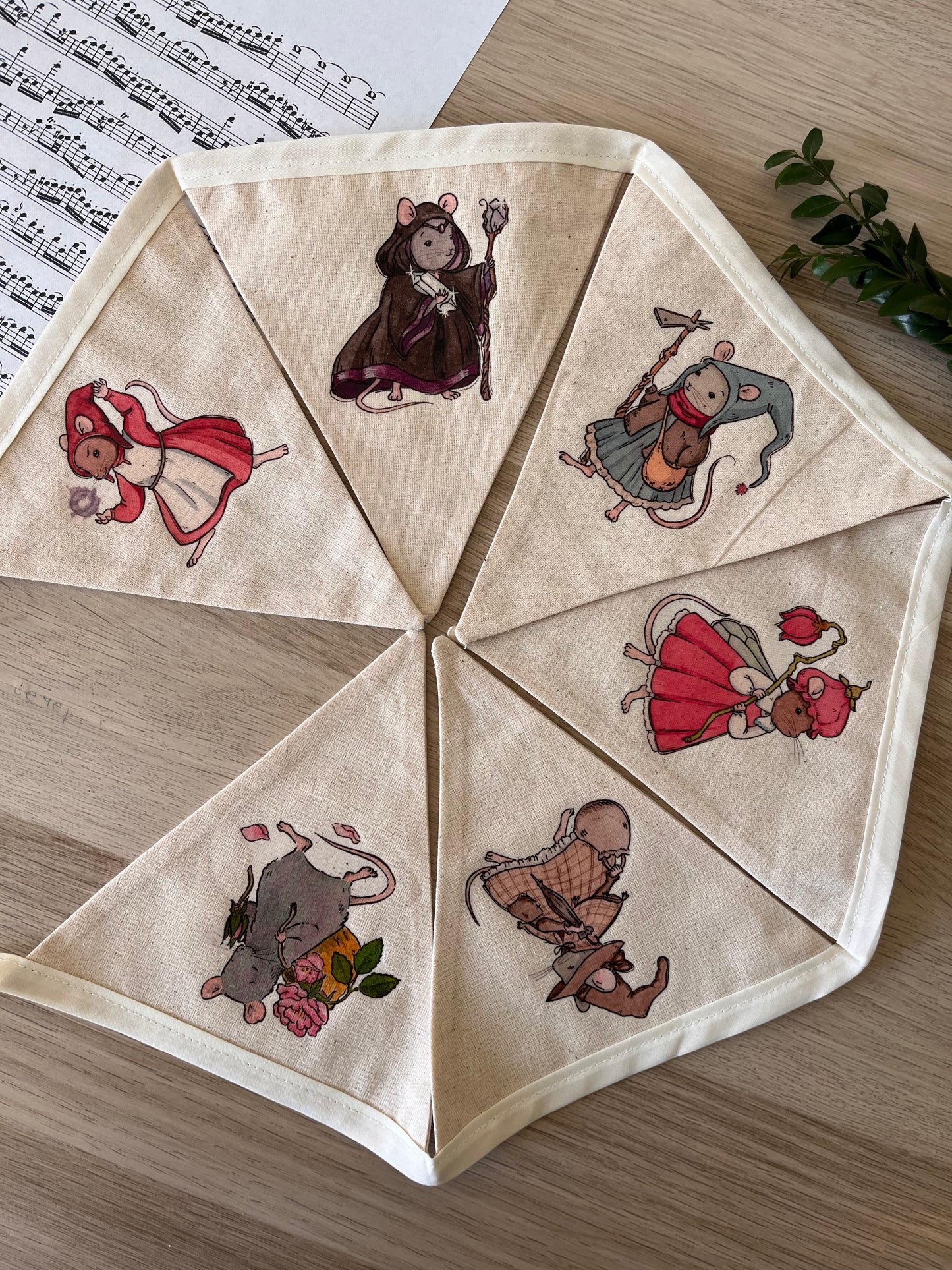 Banderines Ratitas Brujas