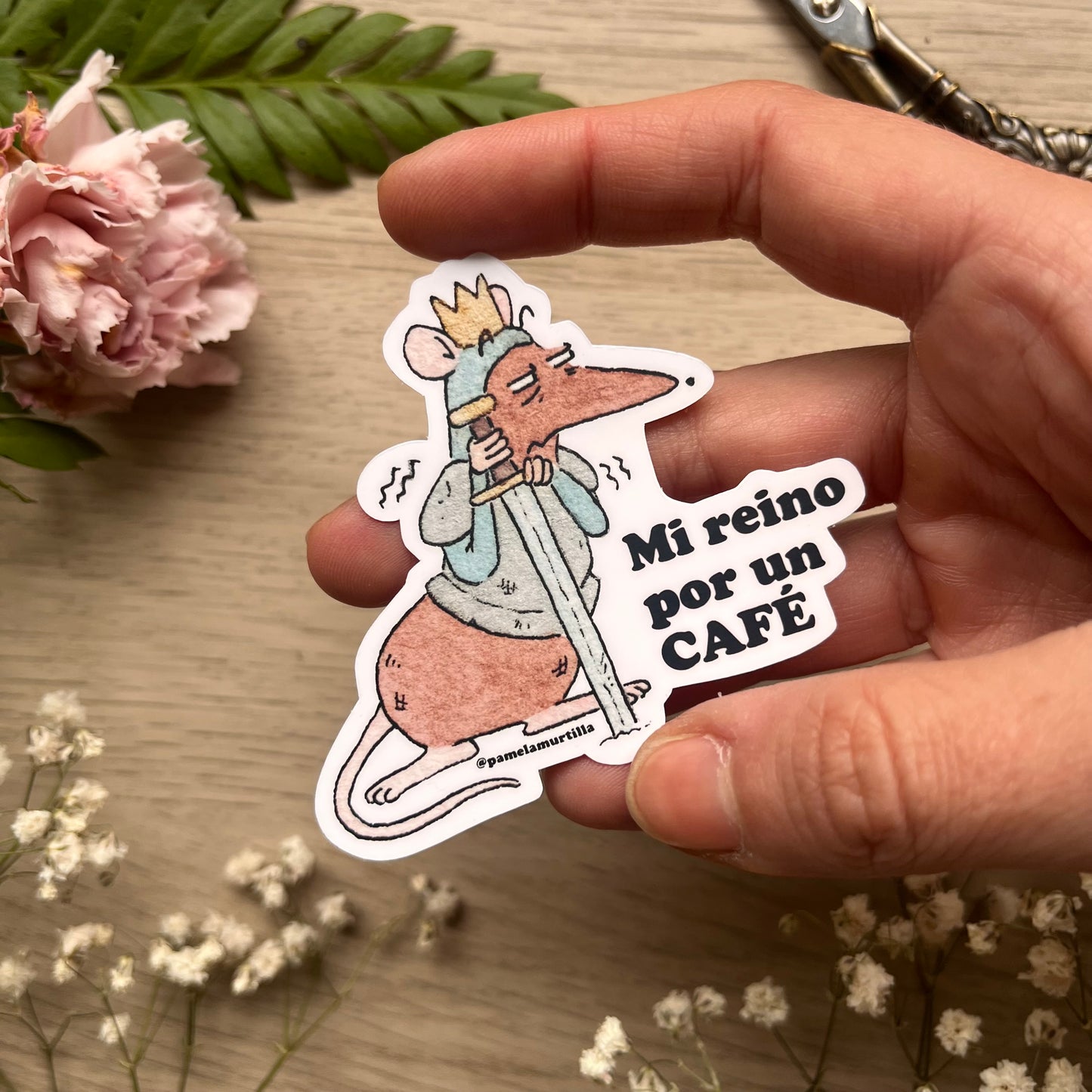 Sticker Waterproof Mi reino