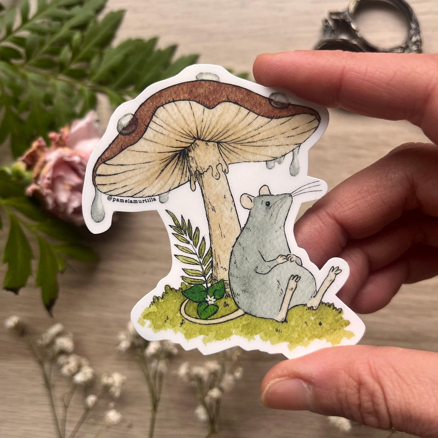 Sticker Waterproof Honguito