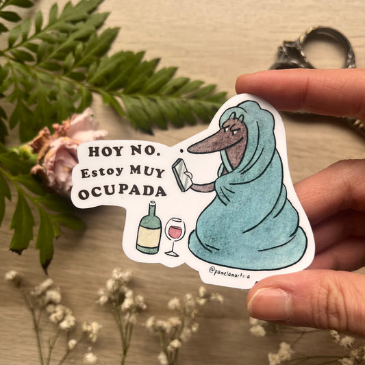 Sticker Waterproof Ocupada