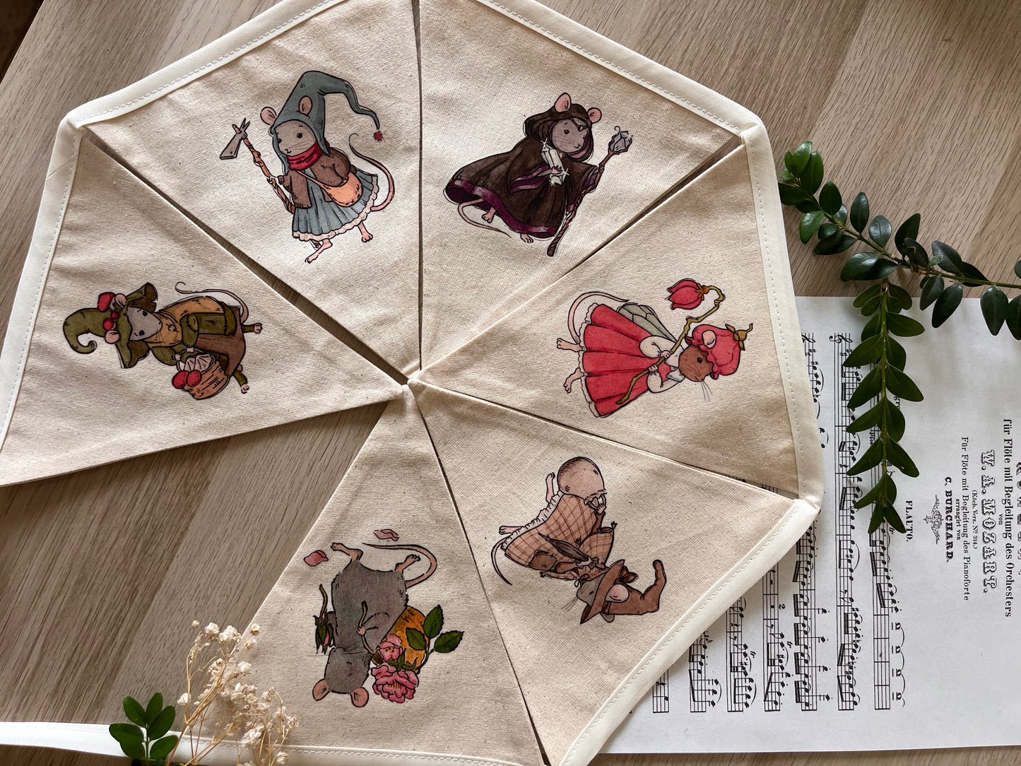 Banderines Ratitas Brujas