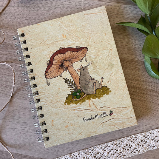 Cuaderno A5 Honguito